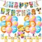 Summer Beach Party Decorations - Banner, Cake Toppers, Balloons